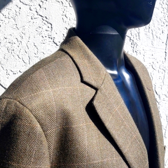 ALAN FLUSSER MEN´S WINDOW PAINE PURE LAMBS WOOL LUXURY...